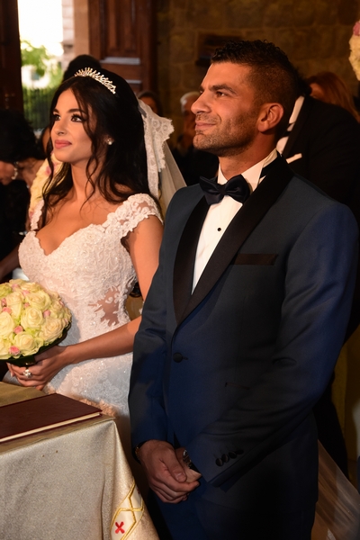 Wedding of Toni Chidiac and Joanna Khoury - Church